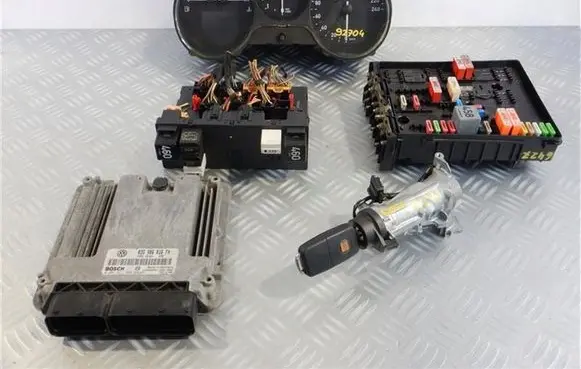 Seat Altea Engine ECU kit and lock set 