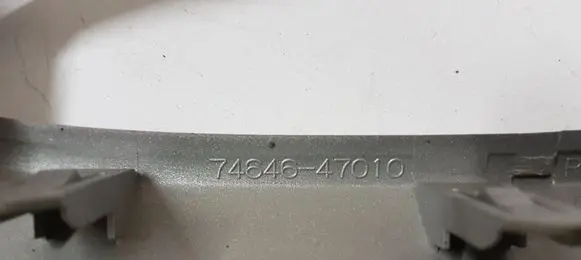 Toyota Prius (XW30) Rear door handle cover 7464647010