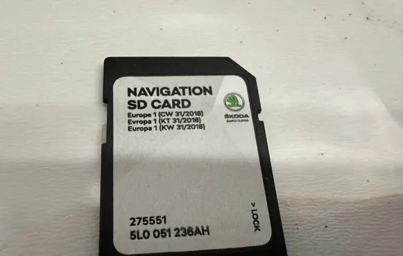 Skoda Karoq Navigation maps CD/DVD 5L0051236AH