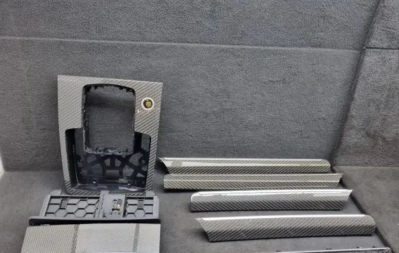 Gear shifter surround trim plastic