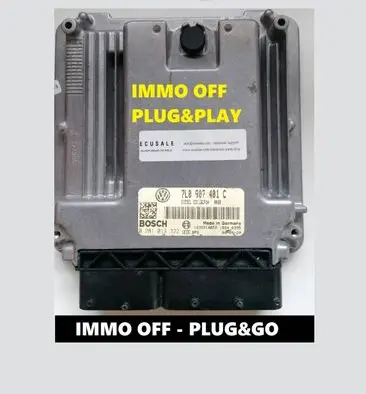 Volkswagen Touareg I Engine control unit/module 0281013322 7L0907401C 1039S14658