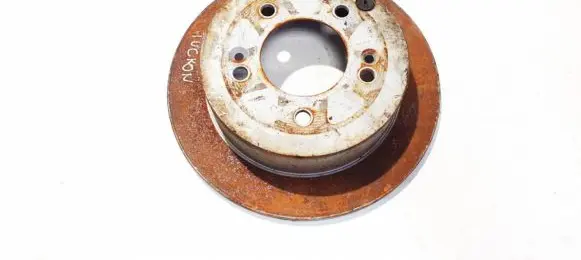 Hyundai Tucson JM Rear brake disc neventiliuojamas