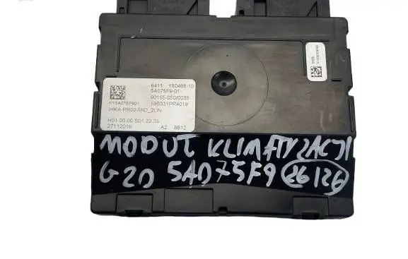 BMW 3 G20 G21 Comfort/convenience module 5A075F9