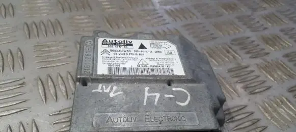 Citroen C4 I Picasso Airbag control unit/module 9653493780 603726100