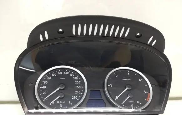 BMW 5 E60 E61 Speedometer (instrument cluster) 6952897 62116968725