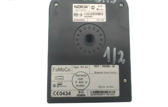 Ford Mondeo MK IV Bluetooth control unit module 7S7T19G488AE 033855 0531591