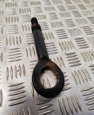 Towing hook eye