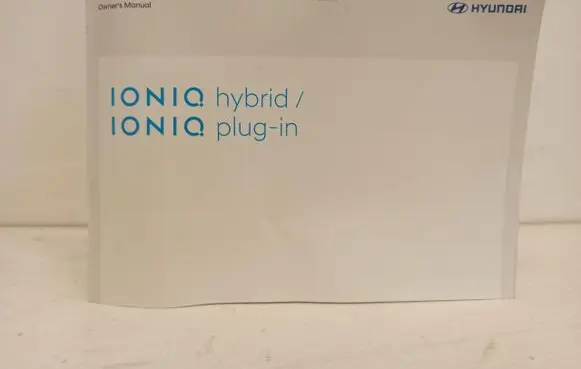 Hyundai Ioniq User manual 