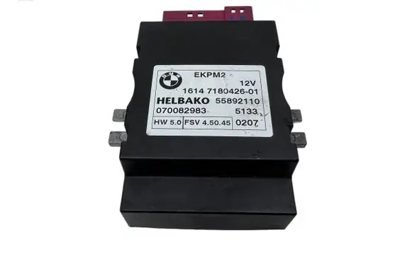 Fuel injection pump control unit/module