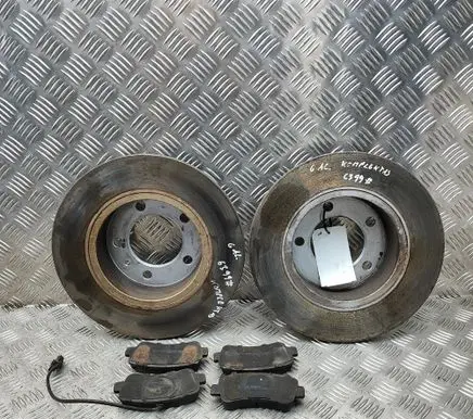 Opel Movano B Rear brake disc 93168847 93167662