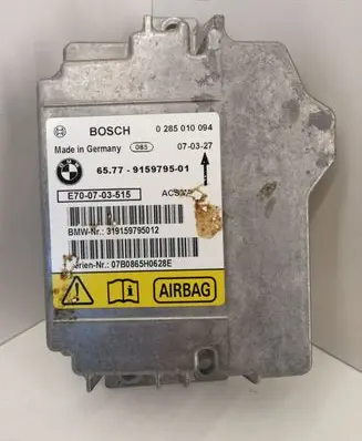 BMW X5 E70 Airbag control unit/module 9159795 6577915979501 0285010094