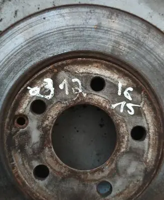 Mercedes-Benz E W211 Front brake disc 
