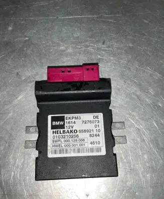 BMW 5 F10 F11 Fuel injection pump control unit/module 7276073