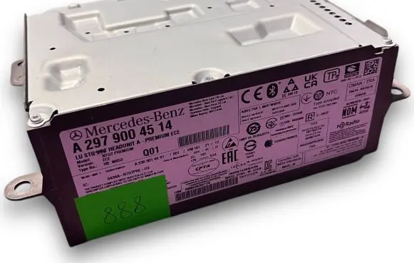 Mercedes-Benz EQS V297 Central body control module NR888 A2979004514