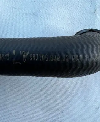 Porsche 911 997 Engine coolant pipe/hose 99710663903