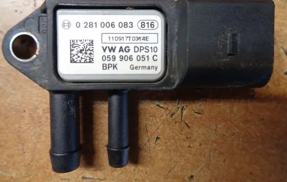 Skoda Fabia Mk2 (5J) Exhaust gas pressure sensor 281006083 059906051