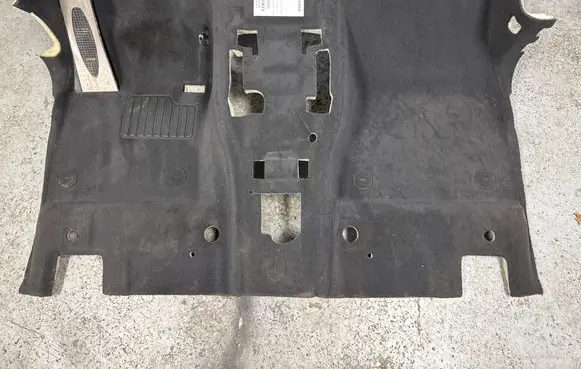 BMW X6 F16 Front floor carpet liner 8089726 2351267 19156610