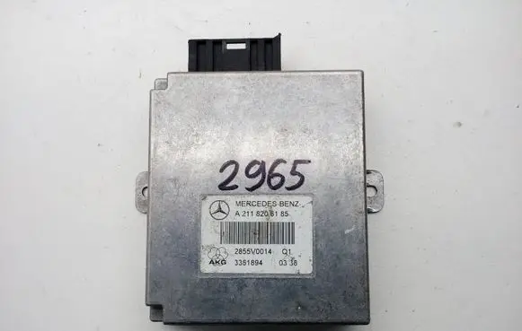 Mercedes-Benz E W211 Phone control unit/module A2118206185 3361894
