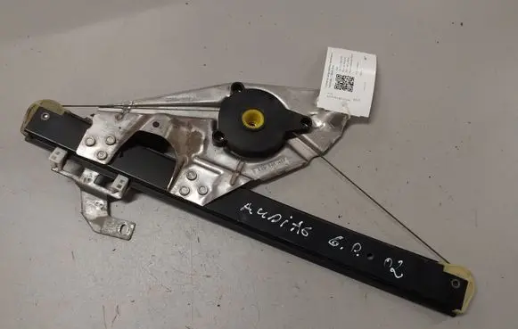 Rear window lifting mechanism without motor