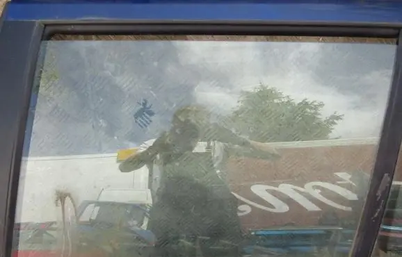 Peugeot 406 Rear door window glass