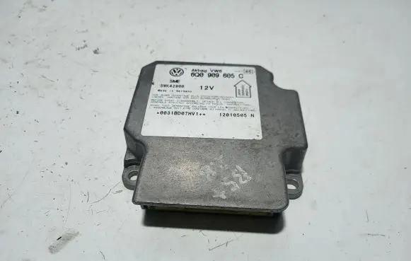 Volkswagen PASSAT B5 Airbag control unit/module 6Q0909605C 12010505N 5WK42900