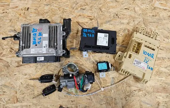 Hyundai Ioniq Engine ECU kit and lock set 95441-2BAD1 39101-03HE1
