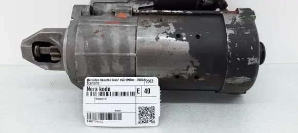 Mercedes-Benz ML W163 Starter motor 