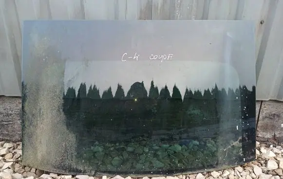 Citroen C4 I Loading door trunk window/glass 