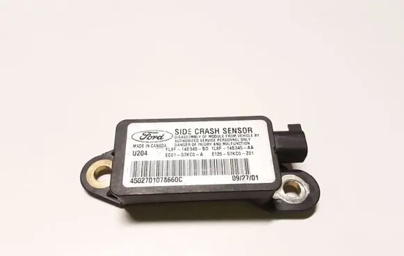 Mazda Tribute Airbag deployment crash/impact sensor YL8F14B345BD 1L8F14B345AA EC0157KC0A