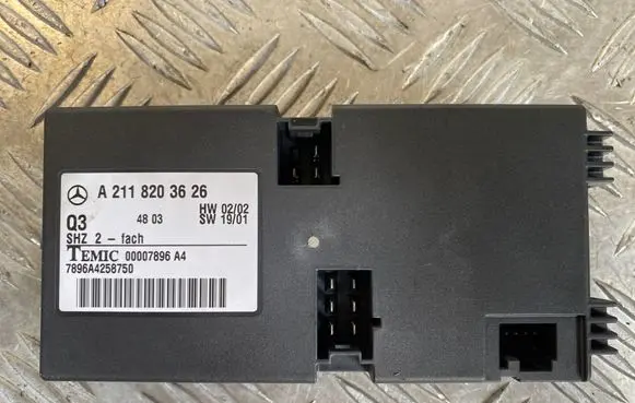 Seat control module