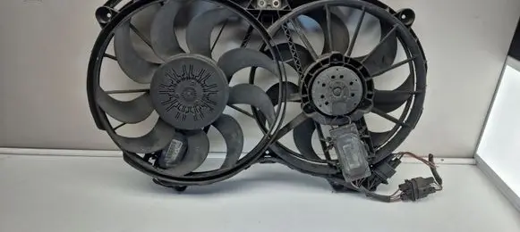 Audi A6 S6 C6 4F Electric radiator cooling fan 1137328159
