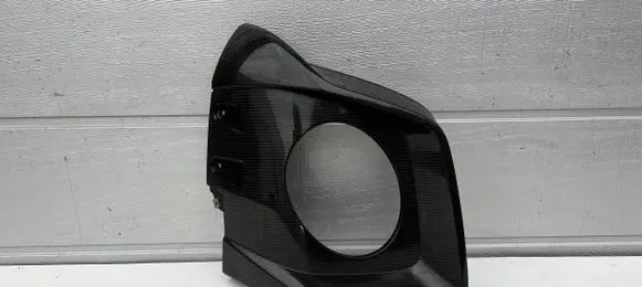 Audi R8 4S Rear bumper corner part panel trim 4S0807881A