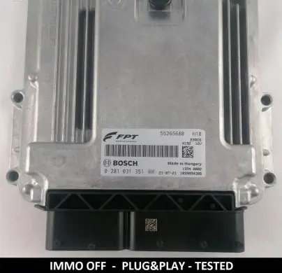 Fiat Ducato Engine control unit/module ECU 55265680 0281031351 1039S54386