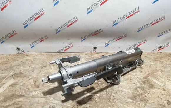Steering wheel axle set