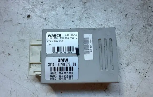 BMW 5 GT F07 Air suspension control unit module (rear) 004002000