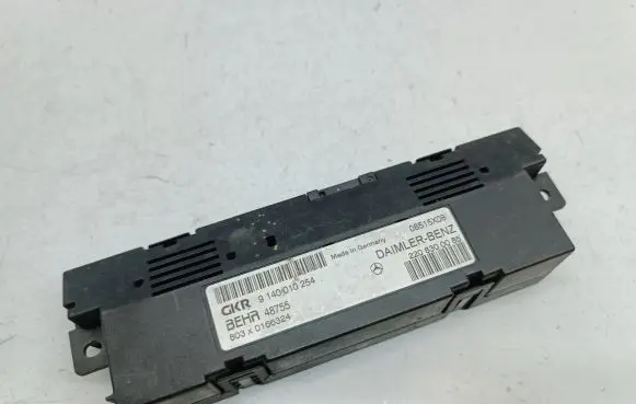 Mercedes-Benz S W220 Air conditioner control unit module 2208300085 9140010254 A2208300085
