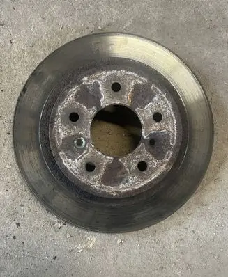 Nissan Qashqai Rear brake disc