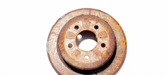Chrysler Grand Voyager IV Rear brake disc neventiliuojamas