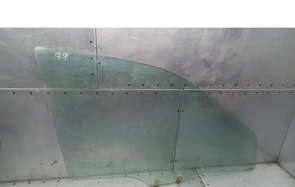 Mazda 626 Front door window glass four-door