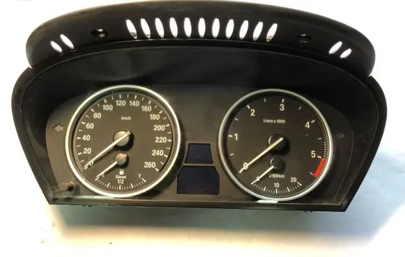 BMW 5 E60 E61 Speedometer (instrument cluster) 9177261 62109177261 110080213