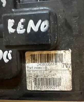 Renault Scenic III - Grand scenic III Positive cable (battery) 243800011R