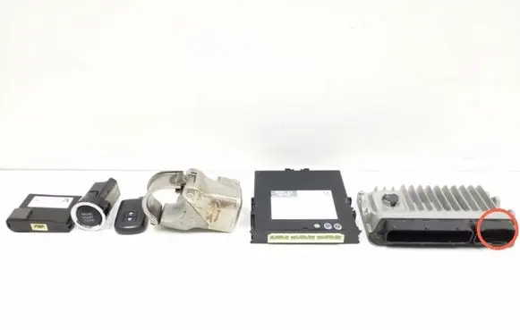 Toyota Auris E180 Engine ECU kit and lock set 