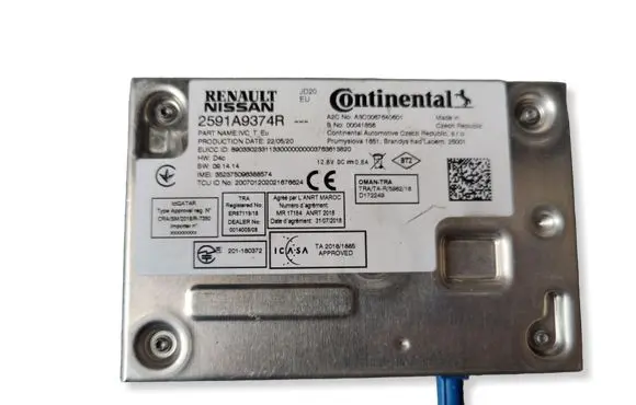 Renault Zoe Other control units/modules 2591A9374R