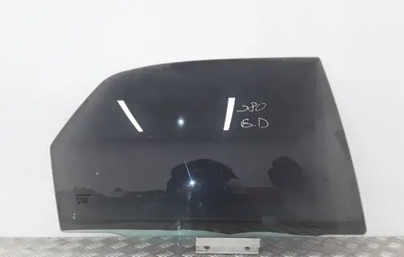 Volvo S80 Rear door window glass 43R001105 DOT57M20AS2 E000186