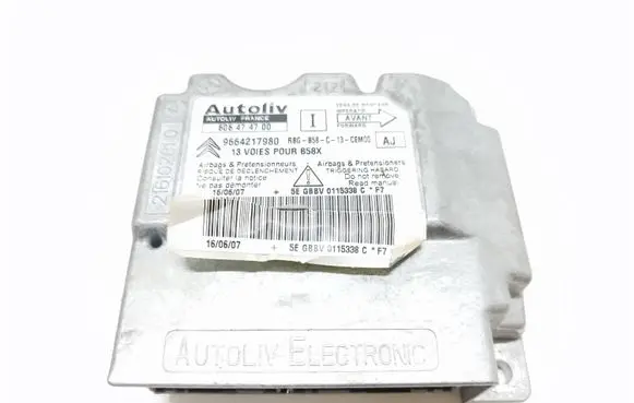 Citroen C4 I Picasso Airbag control unit/module 9664217980 606474700