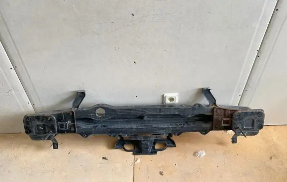 Rear bumper support beam