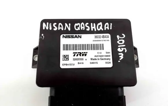 Nissan Qashqai Rear brake EMF control unit/module 360324BA0A