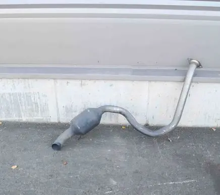 Toyota RAV 4 (XA40) Rear muffler/silencer tail pipe 
