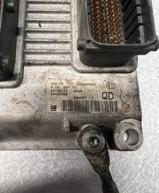 Opel Astra H Ignition amplifier control unit ---