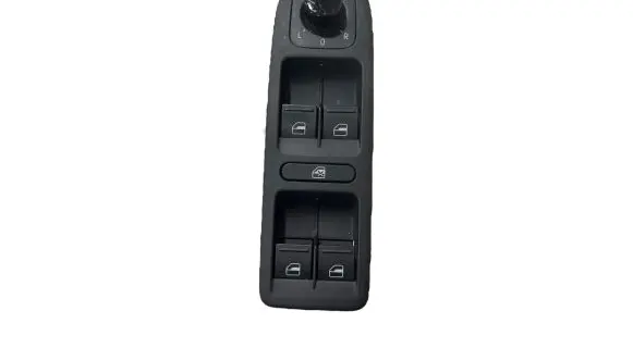 Volkswagen Golf VI Front door window switch trim 5K0867255A